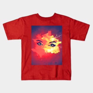 Red eyes Kids T-Shirt